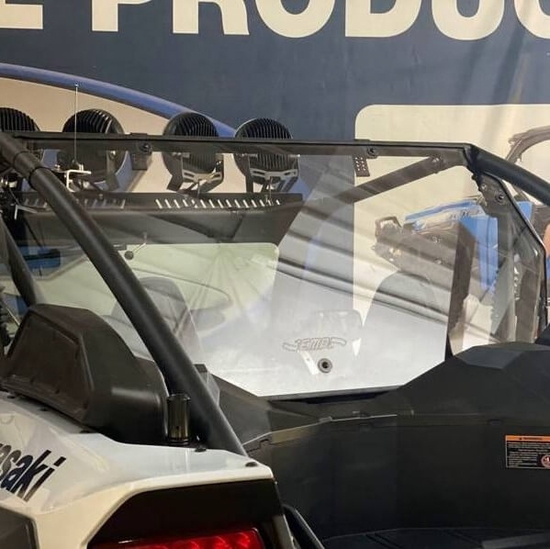 EMP Hard Coated Cab Back, Dust Stopper - Kawasaki Teryx KRX 1000 - alt image 0