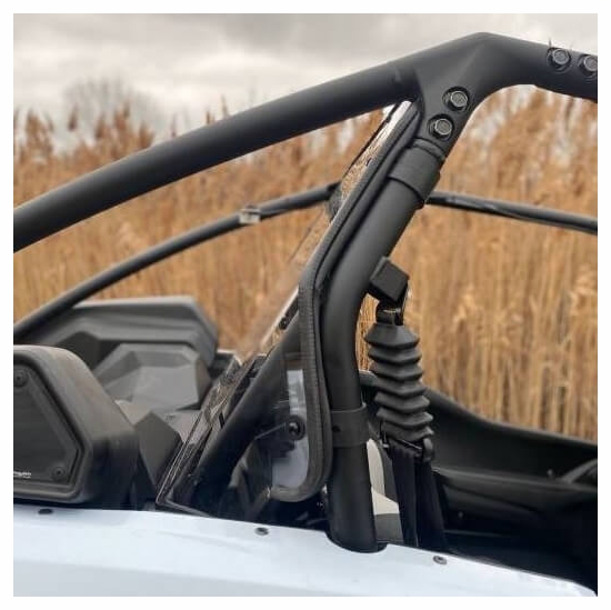 EMP Hard Coated Cab Back, Dust Stopper - Kawasaki Teryx KRX 1000 - alt image 2