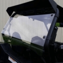 EMP Hard Coated Cab Back, Dust Stopper - Polaris RZR S 1000, 900, S 900