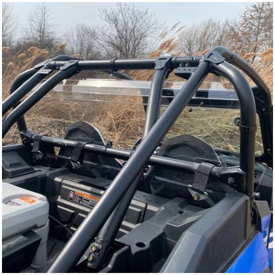 EMP Hard Coated Cab Back, Dust Stopper - Polaris RZR XP Turbo S