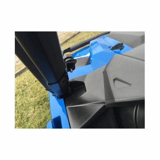 EMP Hard Coated Front Windshield, Cab Back Combo - Polaris General 1000, XP 1000 - alt image 3