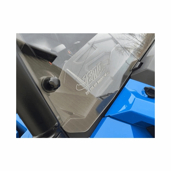 EMP Hard Coated Front Windshield, Cab Back Combo - Polaris General 1000, XP 1000 - alt image 4