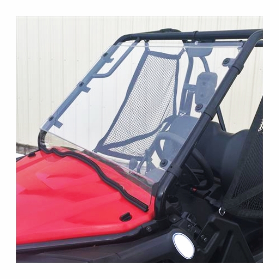 EMP D.O.T. Rated Hard Coated Full Front Windshield - Honda Pioneer 500, 520