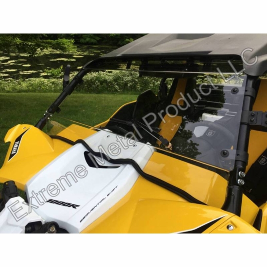 EMP D.O.T. Rated Hard Coated Full Front Windshield - 2016-18 Yamaha YXZ 1000 R - alt image 1