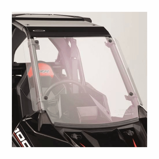 EMP D.O.T. Rated Hard Coated Full Front Windshield - Polaris RZR RS1