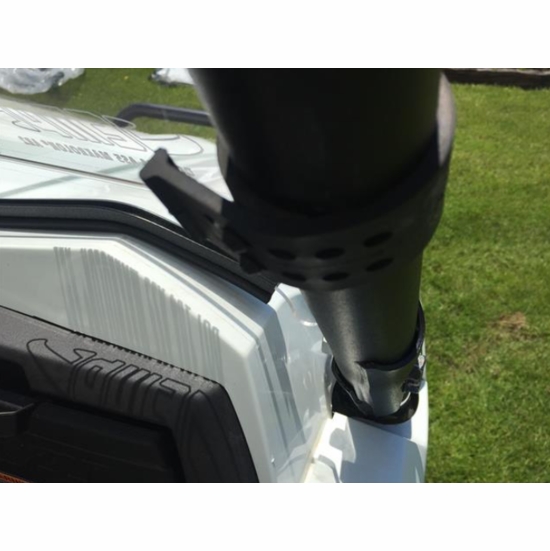 EMP Hard Coated Half Windshield - 2016-24 Kawasaki Teryx4, Teryx 800 - alt image 1