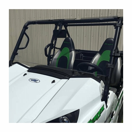 EMP D.O.T. Rated Hard Coated Full Front Windshield - 2016-24 Kawasaki Teryx4, Teryx 800