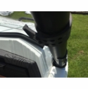 EMP D.O.T. Rated Hard Coated Full Front Windshield - 2016-24 Kawasaki Teryx4, Teryx 800