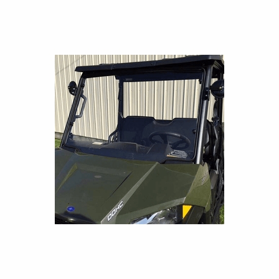 EMP Hard Coated Front Windshield, Cab Back Combo - 2016-21 Mid Size Polaris Ranger 500, 570, ETX, EV