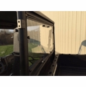 EMP Hard Coated Front Windshield, Cab Back Combo - 2016-21 Mid Size Polaris Ranger 500, 570, ETX, EV