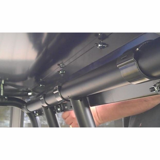 EMP Steel Hard Top - 2011-14 Mid Size Polaris Ranger 500, 570 Crew - alt image 1