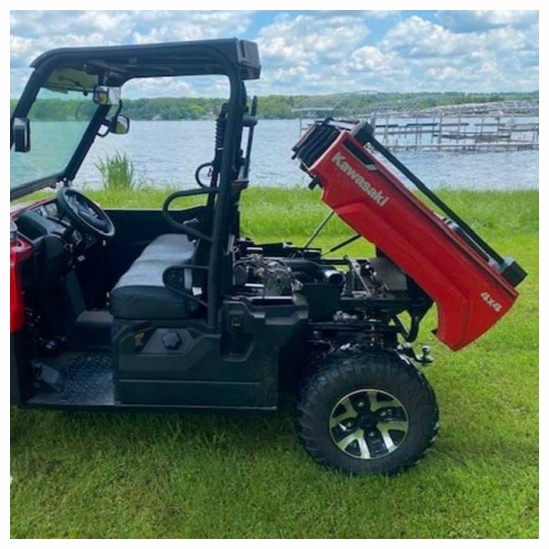 EMP Hydraulic Bed Lift - Kawasaki Mule Pro-MX - alt image 1