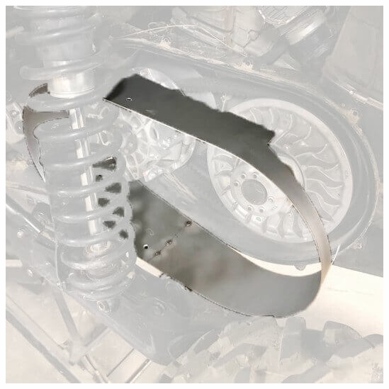 EMP Inner Belt Housing Guard - 2017-21 Can Am Maverick X3