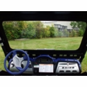 EMP Safety Glass Front Windshield w/ Wiper - Yamaha Rhino