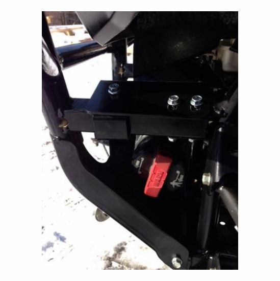 thumbnail interactive-video image 1 of Honda Pioneer 700 Stereo Mounting Bracket - 3 Hole, 6 Switch, 2 Power Outlet Cutouts - Black Powder Coat 1 of 4