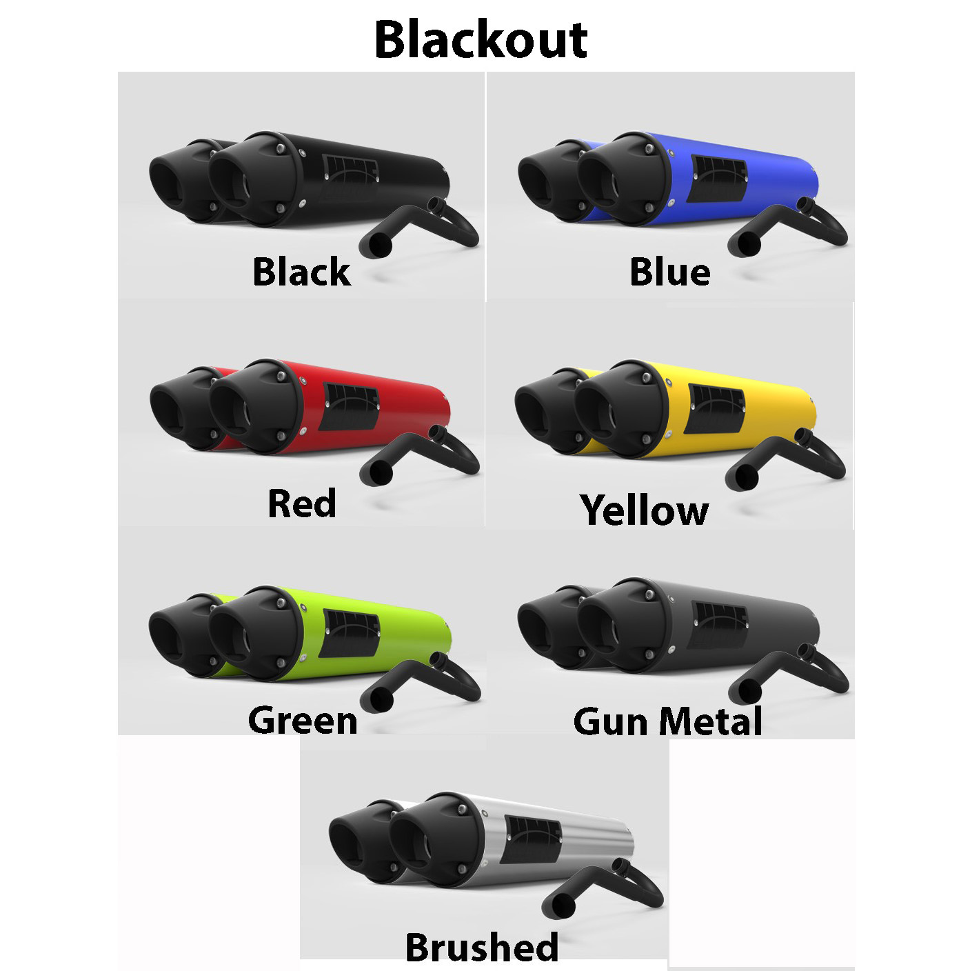 Can Am Maverick Slip On Dual Exhaust Side by Side Stuff