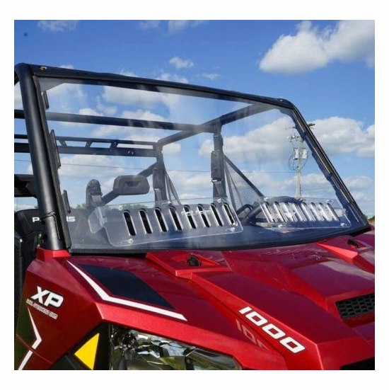 Falcon Ridge Aero-Vent Front Windshield - 2013-25 Full Size Polaris Ranger w/ Pro-Fit Cage