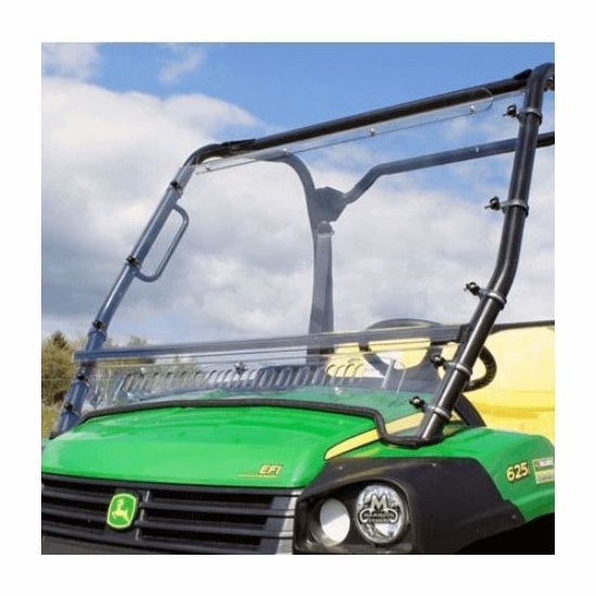 Falcon Ridge Aero-Vent Front Windshield - John Deere Gator HPX, XUV 620, 850d