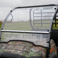 Falcon Ridge Aero-Vent Front Windshield - Kawasaki Mule SX