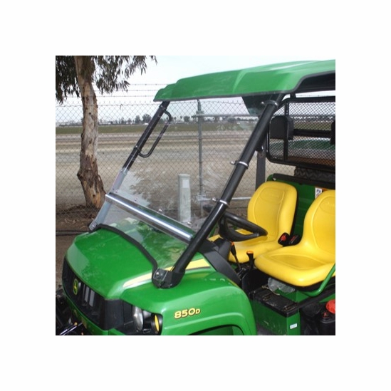 Falcon Ridge Folding Front Windshield - John Deere Gator XUV 625i, 825i