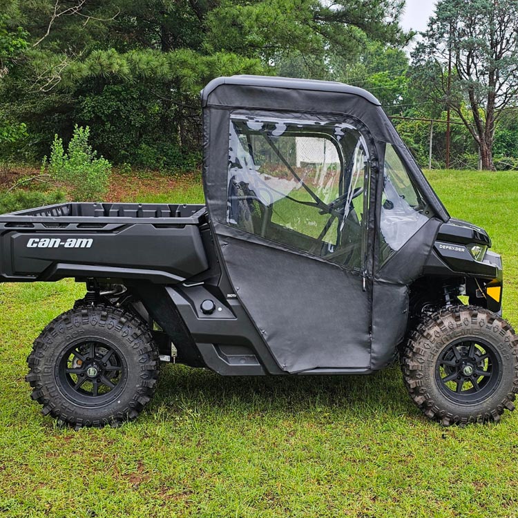 Can Am Defender Full Soft Doors w/ Zippers | Side by Side Stuff