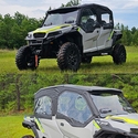 Falcon Ridge Soft Upper Doors - 2017-24 Polaris General 4, XP 4