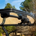 Falcon Ridge Hard Coated Velocity Flip Up Front Windshield - 2013-25 Full Size Polaris Ranger w/ Pro-Fit Cage
