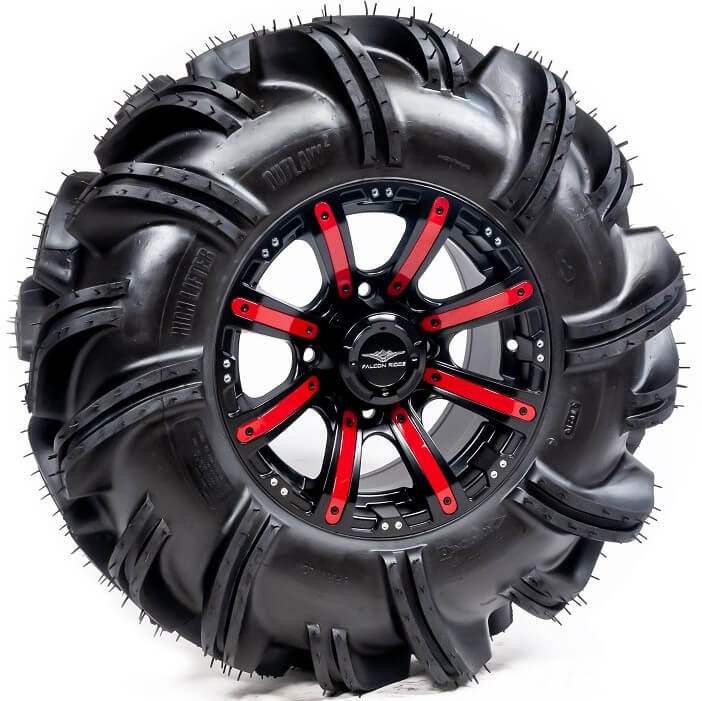 Falcon Ridge CI8S Wheel & Outlaw 2 Mud Tire Side by Side Stuff