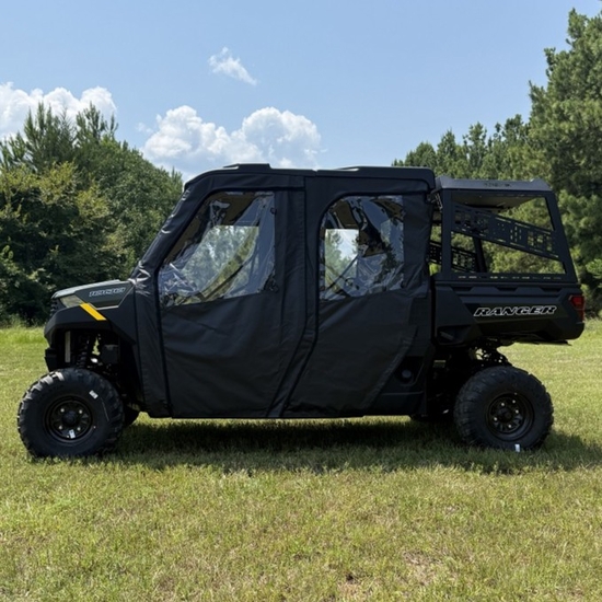 Falcon Ridge Soft Full Doors w/ Zippers - 2019-26 Polaris Ranger Crew XP 1000 - alt image 0