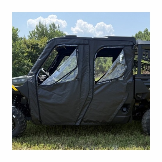 Falcon Ridge Soft Full Doors w/ Zippers - 2019-26 Polaris Ranger Crew XP 1000 - alt image 4