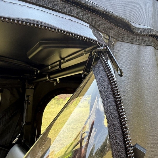 Falcon Ridge Soft Full Doors w/ Zippers - 2019-26 Polaris Ranger Crew XP 1000 - alt image 7
