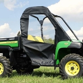 Falcon Ridge Soft Full Doors w/ Zippers - John Deere Gator XUV 550, XUV 560, XUV 590