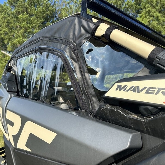 Falcon Ridge Soft Upper Doors w/ Zippered Windows - Can Am Maverick X3 - alt image 3