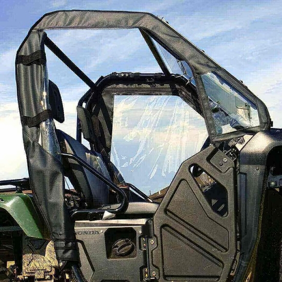 Falcon Ridge Soft Upper Doors w/ Zippered Windows - Honda Pioneer 500, 520 - alt image 0