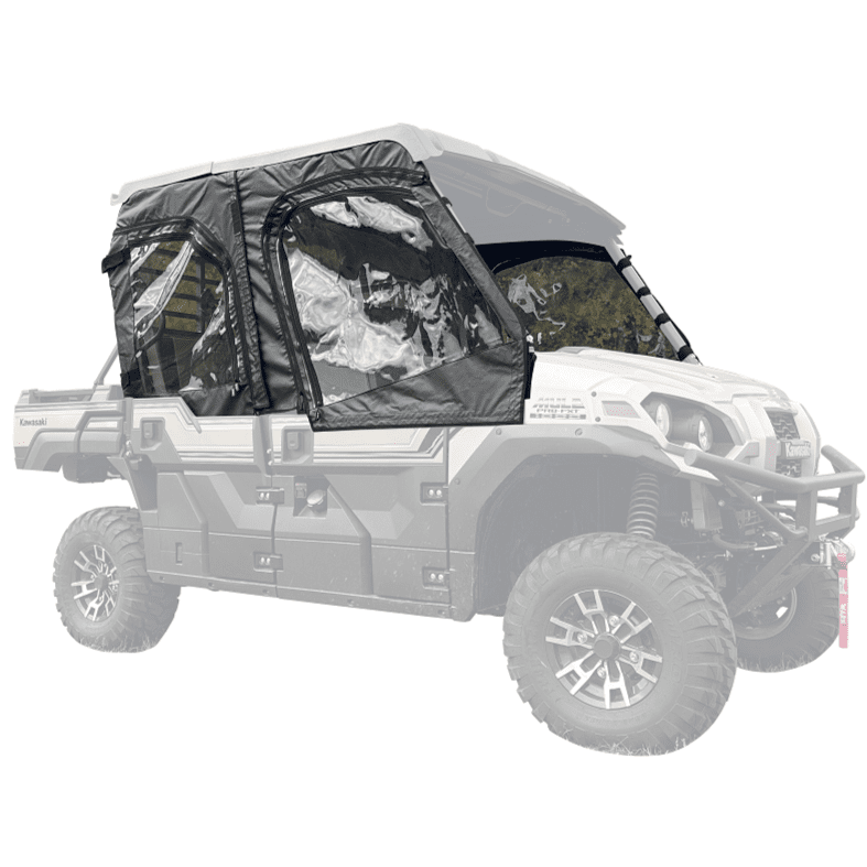 Soft Zippered Full Doors for Mule Pro-FXT | Side By Side Stuff