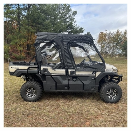 Falcon Ridge Soft Upper Doors w/ Zippered Windows - Kawasaki Mule Pro FXT, DXT - alt image 1