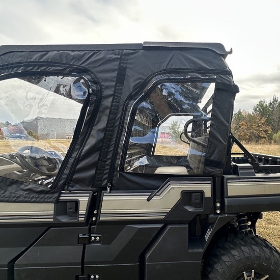 Falcon Ridge Soft Upper Doors w/ Zippered Windows - Kawasaki Mule Pro FXT, DXT - alt image 3
