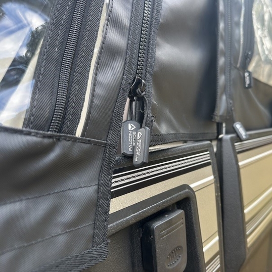 Falcon Ridge Soft Upper Doors w/ Zippered Windows - Kawasaki Mule Pro FXT, DXT - alt image 5