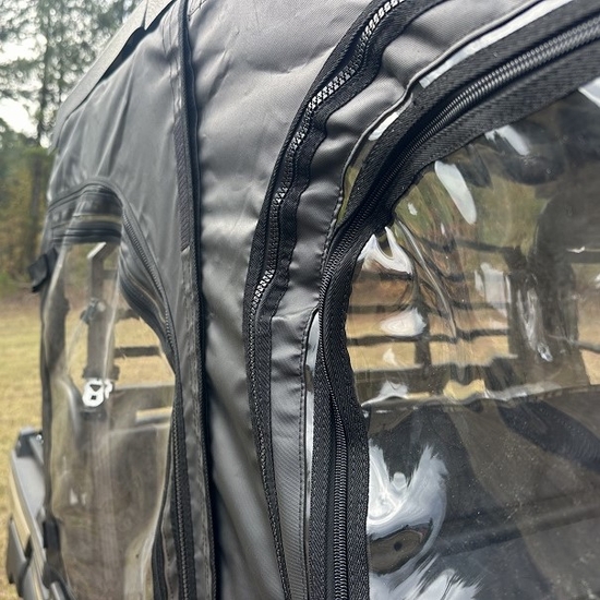 Falcon Ridge Soft Upper Doors w/ Zippered Windows - Kawasaki Mule Pro FXT, DXT - alt image 6