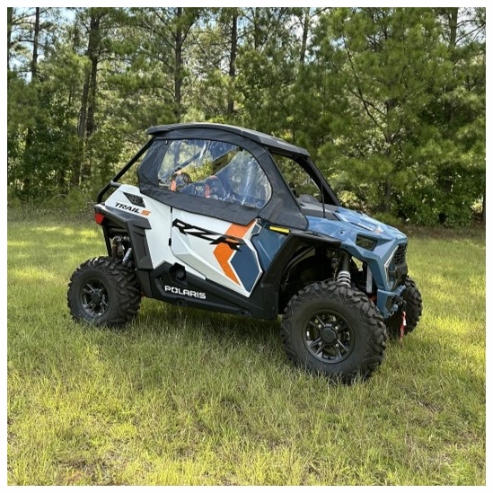 Falcon Ridge Soft Upper Doors w/ Zippered Windows - Polaris RZR Trail S 900, S 1000 - alt image 0