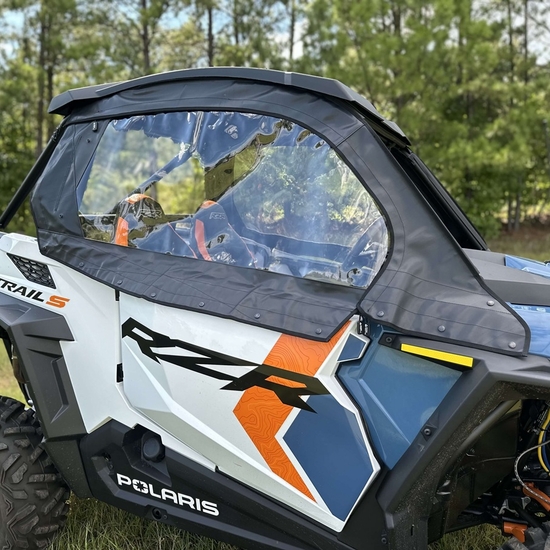 Falcon Ridge Soft Upper Doors w/ Zippers - Polaris RZR Trail S 900, S 1000 - alt image 2