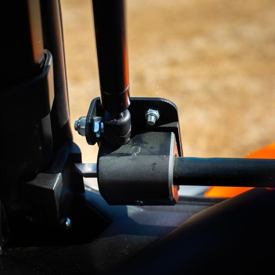 Falcon Ridge Velocity Flip Up Hard Coated AR2 Windshield - Polaris General - alt image 8