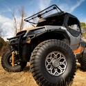 Falcon Ridge Velocity Flip Up UV Resistant Windshield - Polaris General