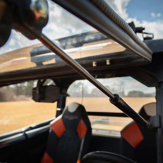 Falcon Ridge Velocity Flip Up UV Resistant Windshield - Polaris General - alt image 4
