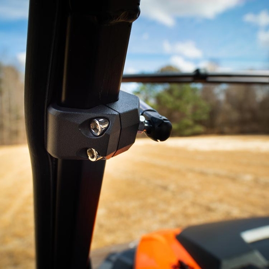 Falcon Ridge Velocity Flip Up UV Resistant Windshield - Polaris General - alt image 5