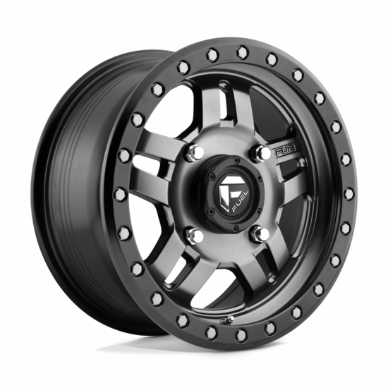 Fuel D557 Anza Matte Gunmetal Wheel - 4/156