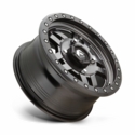 Fuel D557 Anza Matte Gunmetal Wheel - 4/156