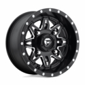 Fuel D567 Lethal Matte Black Milled Wheel - 4/156
