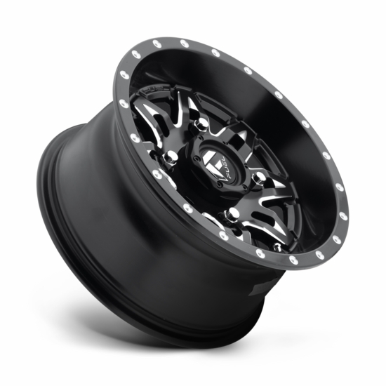 Fuel D567 Lethal Matte Black Milled Wheel - 4/156 - alt image 0