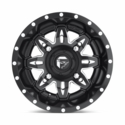 Fuel D567 Lethal Matte Black Milled Wheel - 4/156
